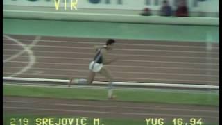 Milos Srejovic, European Champion 1978. Triple jump. Evropski prvak