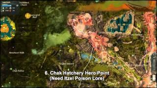 GW2 Tangled Depths Hero Points Guide