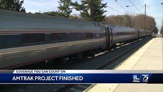 Amtrak celebrates completion of Harrisburg, Lancaster renewal project