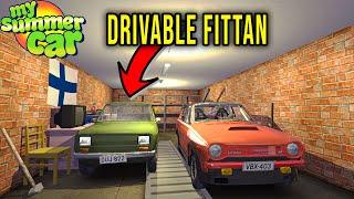 DRIVABLE FITTAN - GREEN CAR - My Summer Car #278 (Mod) | Radex