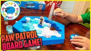 PAW PATROL BOARD GAME! Izzy's Toy Time SAVES Chase!