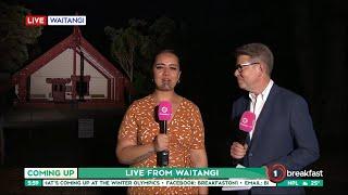 Te Reo leads Breakfast at Waitangi