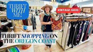 I FOUND ANOTHER ONE! Thrifting on the coast! | Thrift With Me | Vintage Haul