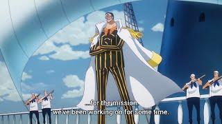 Admiral Kizaru is Coming to Egghead (English Sub)