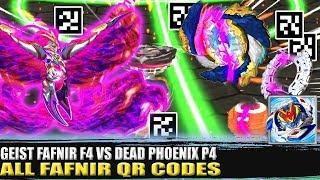 GEIST FAFNIR F4 ZERSTÖRT VON DEAD PHOENIX P4 + ALL LES FAFNIR QR CODES!