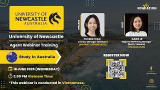 University of Newcastle - Yes Education Agent Webinar Training