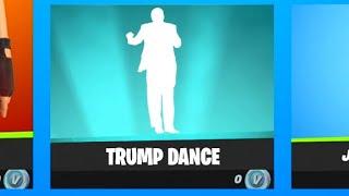 Fortnite Trump Dance Emote won..