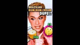 $5 DUPE for Brazilian Bum Bum Cream!   #JohnnyRossMakeup