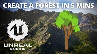 How to Make a Procedural Foliage Tutorial Unreal Engine 5