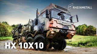 Rheinmetall – HX 10x10 Off-Road Excellence