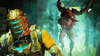 Dead Space Remake - All Monster Intros & Best Transformation Scenes (4K)