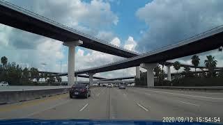 I-45 S Gulf Fwy Part 2 - From Loop 610 S To NASA Rd 1 Bypass - Houston to Webster, TX Dashcam Video