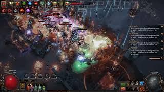 Path of Exile - CWDT build vs 20/20 Simulacrum