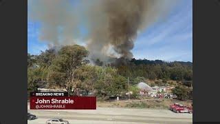 Evacuation orders in place for 4-alarm fire near Oakland Hills