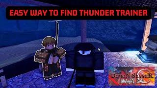 Demon Slayer: Midnight Sun - Thunder Breathing Trainer Location