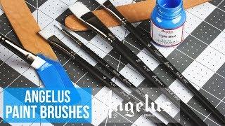 Angelus Paint Brush Set