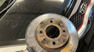 Kia Picanto Mk2 TA 1.2 | Front Discs & Pads Replacement