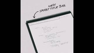 Rocketbook Core New Features (1x1)