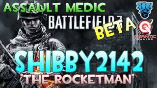 Battlefield 3 - M416 Gameplay "Live x4 ACOG Scope" BF3 Commentary by Shibby2142