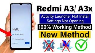 Redmi A3 / A3x : Remove Google Account - Latest Update (Without Pc)