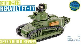 COBI 2973 Renault FT-17 - Speed Build Review