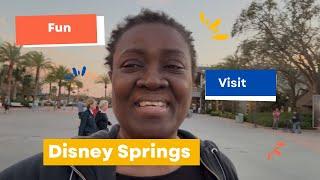 My Fun Disney Springs Adventure #disney #travelvlog