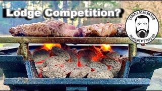  Lodge Sportsman's Grill LSG vs Chinese Knock Off Everdure Ironmaster Costway Giantex Patiojoy