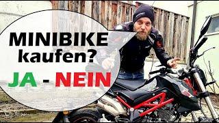 Minibike kaufen? JA oder NEIN - Brixton 125 xs Crossfire Benelli TNT 125 ccm Honda Monkey - Grom DAX