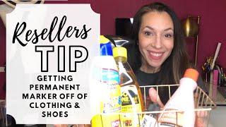 How to get Permanent Marker out of clothes: Reseller Must Haves