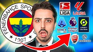 FENERBAHÇE DİĞER LİGLERE KATILSAYDI? // FC 24 KARİYER MODU