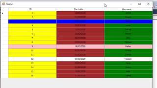 Visual Basic.net: How to change datagidview row color based on Condition