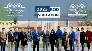 2023 Williamsburg REALTORS Board of Directors Installation