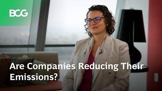 Are Companies Reducing Their Emissions?