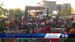 Tailgaters celebrate Magic City Classic Festival