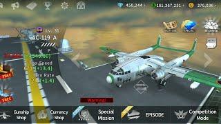 Gunship Battle: AC-119 A with Nuclear ️ weapon..  gameplay.