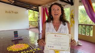 300-hour Yoga Teacher Training Goa Agonda -Theresa -Uk Scotland - Ruh Yoga Testimonial