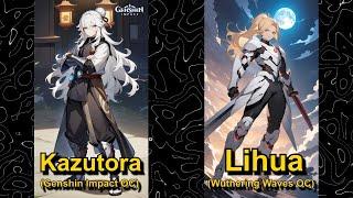 Kazutora (Genshin Impact OC) and Lihua (Wuthering Waves OC) VIEWER REQUEST IN SOUL CALIBUR 6