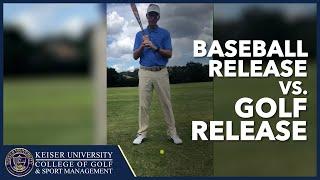 Baseball Release vs Golf Release