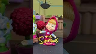 Day 20: Masha with Simpsons Filter (maybe Family Guy art as well) Masha and the Bear Toys