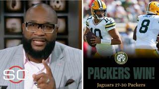 ESPN reacts to Green Bay Packers beat Jacksonville Jaguars 30-27 despite Jordan Love groin injury