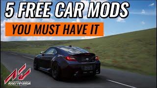 5 FREE CAR MODS U MUST HAVE IT Part 2 // ASSETTO CORSA