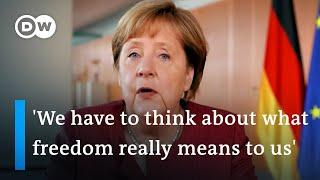 Merkel kicks off DW Global Media Forum on disruption and innovation | DW News