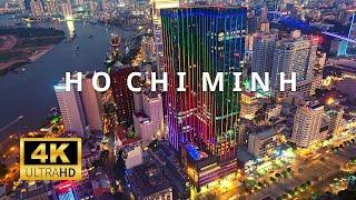 Ho Chi Minh City, Vietnam  in 4K ULTRA HD 60 FPS by Drone