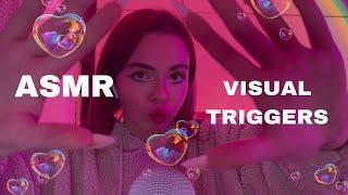 Asmr | Visual triggers and Mouth sounds 🩷 | Асмр | Визуальные триггеры и Звуки рта 🫶