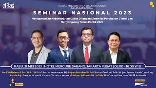Seminar Nasional APJASI 2023 | Hotel Mercure Sabang, Jakarta Pusat | Rabu, 31 Mei 2023