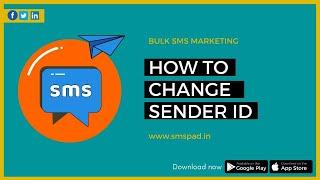 How to change Sender ID in SMSPAD (Step by Step)