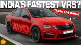 INDIA'S FASTEST VRS with Haldex AWD, 430HP on a STOCK ENGINE!  (11.6s 1/4 mile!) | Autoculture