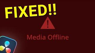 How to Fix Media Offline DaVinci Resolve 19 (100% Works)