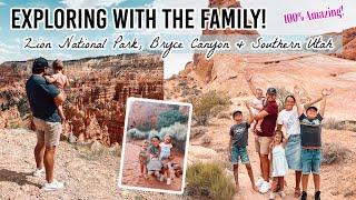 SUMMER VACATION TO ZION NATIONAL PARK, & SOUTHERN UTAH! | MENNONITE FAMILY TRAVELS  ️ 2023