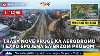 Izgradnja kraka nove pruge Zemun polje-Aerodrom Nnikola Tesla-Nacionalni stadion EXPO